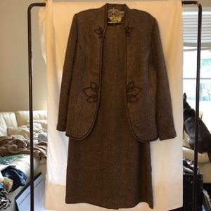 Cold water creek dress and matching jacket